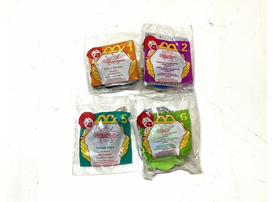 1996 Beetle Borgs McDonalds Happy Meal Toys (missing #3,#4)