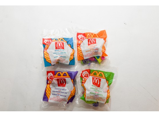 1994 Rev-Ups McDonalds Happy Meal Toy Set 1-4