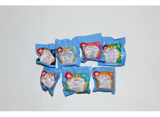 1996 The Little Mermaid McDonalds Happy Meal Toy Set (missing #1)