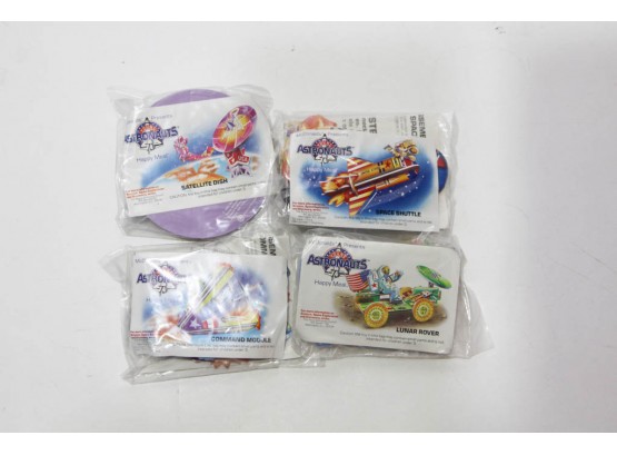 1991 Young Astronauts McDonalds Happy Meal Toy Set 1-4