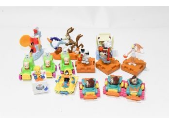 1995- 1996 Lot Of Looney Tunes And Space Jam Loose Toys