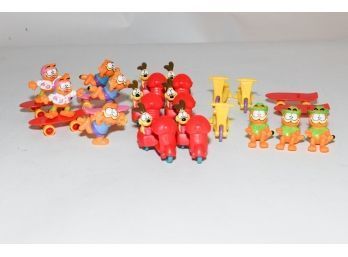 1978 Garfield And Friends Figurines