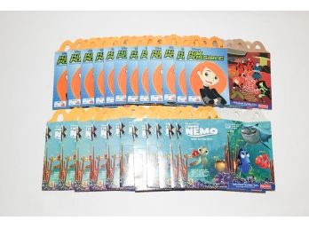 Kim Possible  And Finding Nemo McDonalds Happy Meal Boxes
