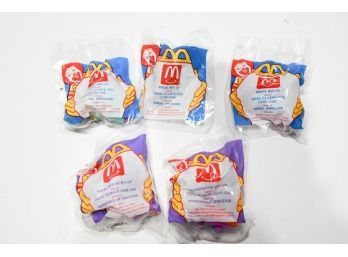 1994 McDonalds Rev Ups Happy Meal Toys Lot Of 5