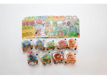 1992 Looney Tunes Quack-up Cars Happy Meal Toys And Boxes