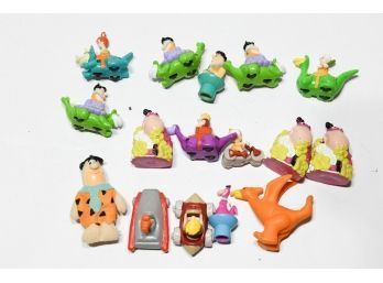 1990s Flintstone Toys Mixed Lot