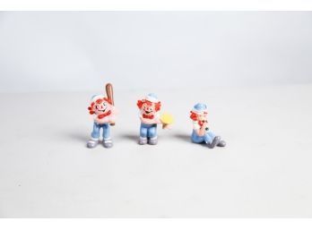 Vintage 1981 Raggedy Ann And Andy PVC Miniature Figures