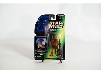 1996 Kenner Star Wars The Power Of The Force Momaw Nadon 'Hammerhead' With Double Barreled Blaster Rifle