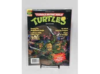1990 Teenage Mutant Ninja Turtles Magazine Premier Issue