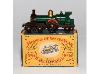 Lesney Models Of Yesteryear GWR Dike Of Connaught Loco Y-14 With Original Box