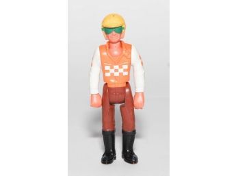 1974 Fisher-price Adventure People Motorcycle Rider