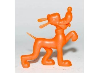 1971 Marx Disney Pluto Solid Plastic Figurine 5'