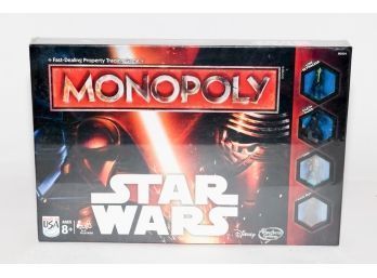 2015 Star Wars Monopoly New In Shrink Wrap