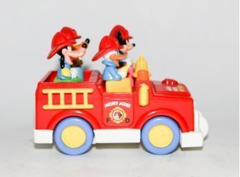 1989 Disney Mickey Mouse Fire Truck Pop Up