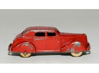 1940s Tootsietoy Red Lasalle Sedan 3.5'