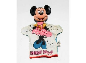 1960s Walt Disney Minnie Mouse Hand Puppet