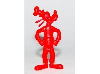 1971 Marx Disney Goofy Solid Plastic Figurine 6.5'