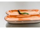 Noritake Lusterware Dish With Figural Bird