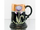 French Hand Painted Signed Ceramic Tankard