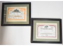 1970s Stocks And Bonds Certificates