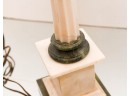 32' Marble Corinthian Column Lamp