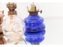 Lot Of 3 Small Oil Lamps