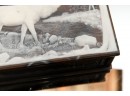 Incolay Stone Box Elk Signed Roberts Valet Jewelry Box Carved Stone Handcrafted