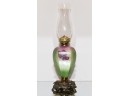 Hand Painted Victorian Gas Lamp