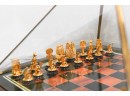 24K Gold Plated The Treasures Of Tutankhamen By The Franklin Mint Chess Set