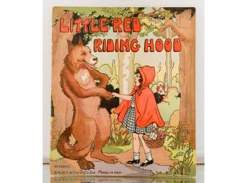 1934 The Platt & Monk Co Little Red Riding Hood