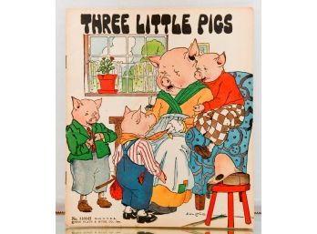 1932 The Platt & Monk Co Three Little Pigs