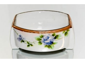 Hand Painted Floral Planter Japan