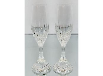 Baccarat Toasting Flutes