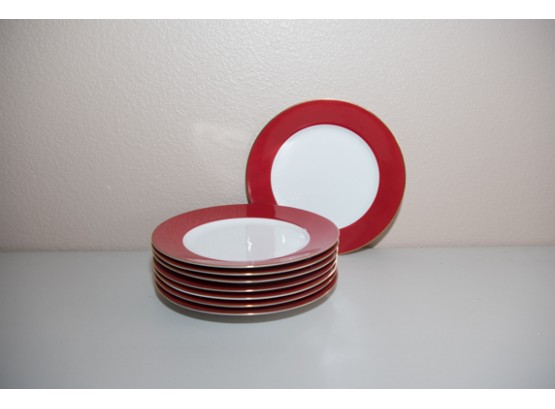 Set Of 8 Crate And Barrel 10' Plates