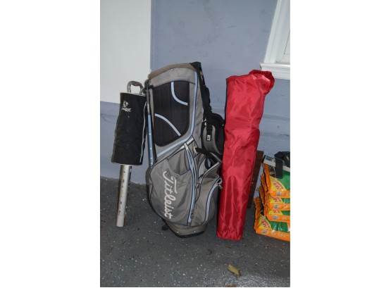 Golf Bag And Ball Bag