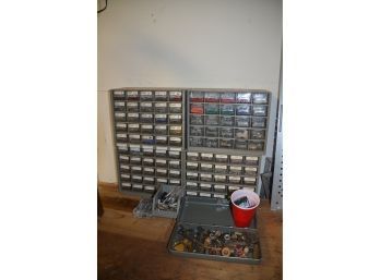 (#9) Nuts And Bolts With Storage Boxes