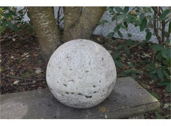 (#19B) Resin Round Large Sphere Ball Hollow In Side
