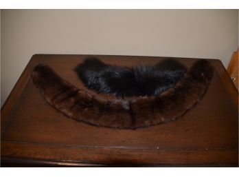 (#73) Fur Collar Scarf