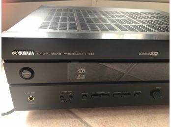 Yamaha AV Receiver Natural Sound RX-V630 With Remote And Booklet