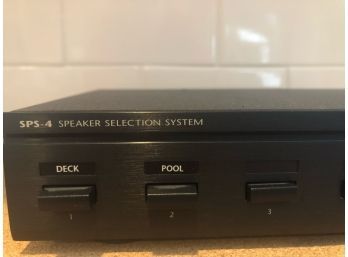 Niles SPS-4 Audio System Speaker Selection System