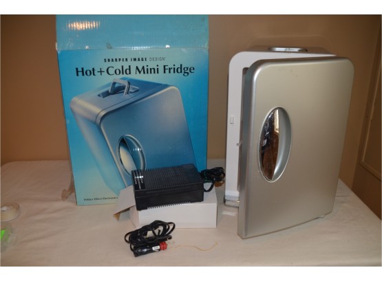 (#89) Sharper Image Portable Hot / Cold Refrigerator Camping