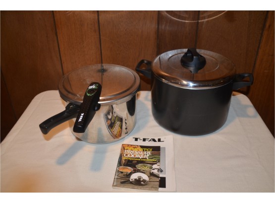 (#140) Presto Pressure Cooker With Instructions, 10' Cookware Stock Pot