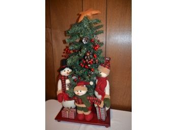 (#79) Home Decorative Christmas Tree Snowman Atico International Limited 31'H
