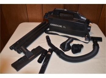 (#200) Oreck XL Portable Vacuum Cleaner With Accessories