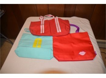 (#161) Nylon Shopping Bags (3 Of Them)