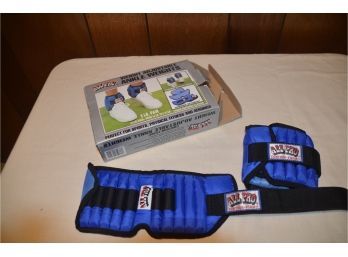 (#157) All Pro Ankle Weights 5 Lbs Each