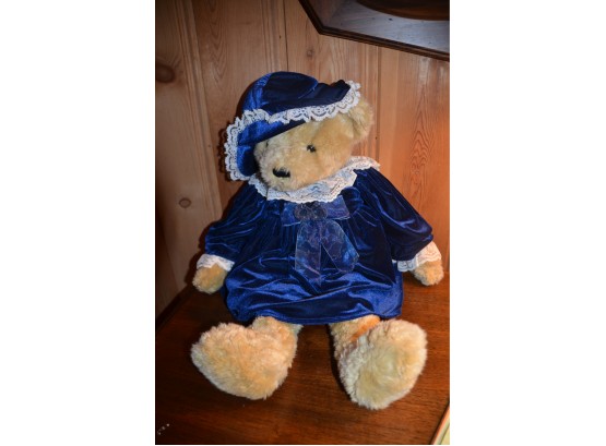 Stuffed Animal Dressed Bear 26'h
