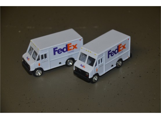 (#14) Fedex Toy Truck 2 Of Them