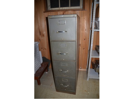 Vintage Macey Fowler NY File Cabinet (in Garage) - See Details