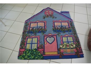 Hook Child House Accent Rug